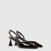 Elsa Slingbacks aus Lackleder
