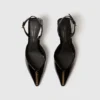 Elsa Slingbacks aus Lackleder