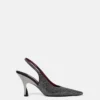 Elsa Slingbacks mit Kristallverzierung