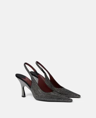 Elsa Slingbacks mit Kristallverzierung