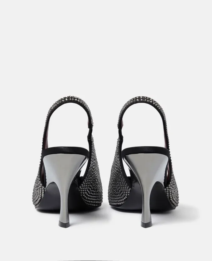 Elsa Slingbacks mit Kristallverzierung