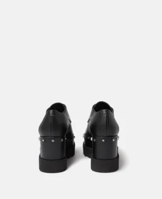 Elyse Star Stud Alter Mat Plateauschuhe