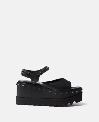 Elyse Star Stud Plateausandalen