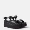 Elyse Star Stud Plateausandalen