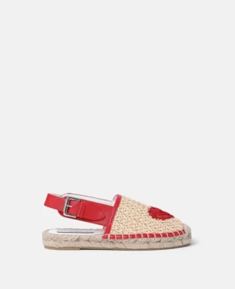 Espadrilles „Heart Raffia”