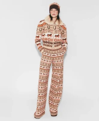 Fair Isle-Wollhose