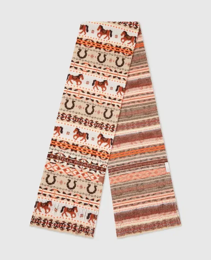 Fair Isle-Wollschal