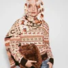 Fair Isle-Wollschal