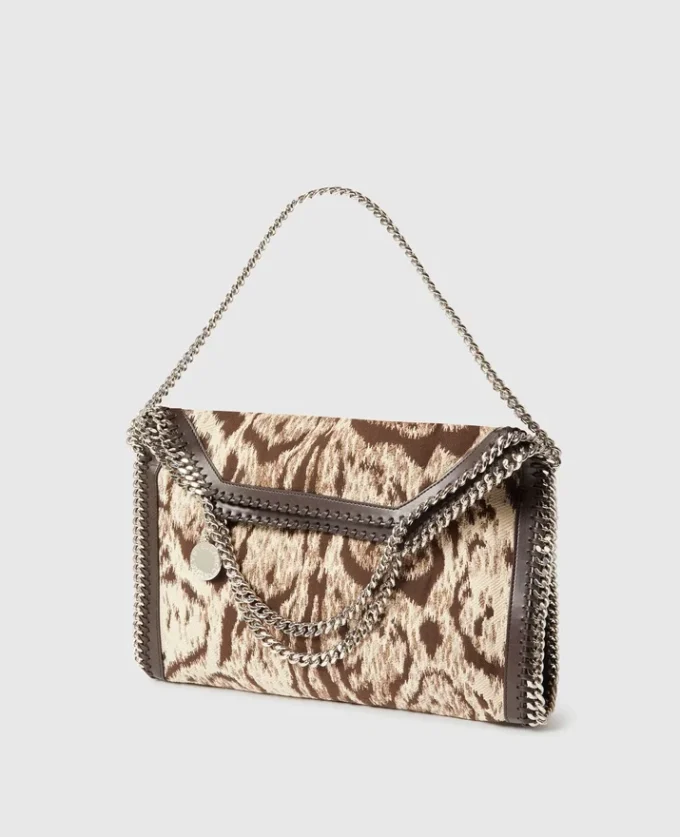 Falabella Cloud Leopard Fold-Over-Tasche