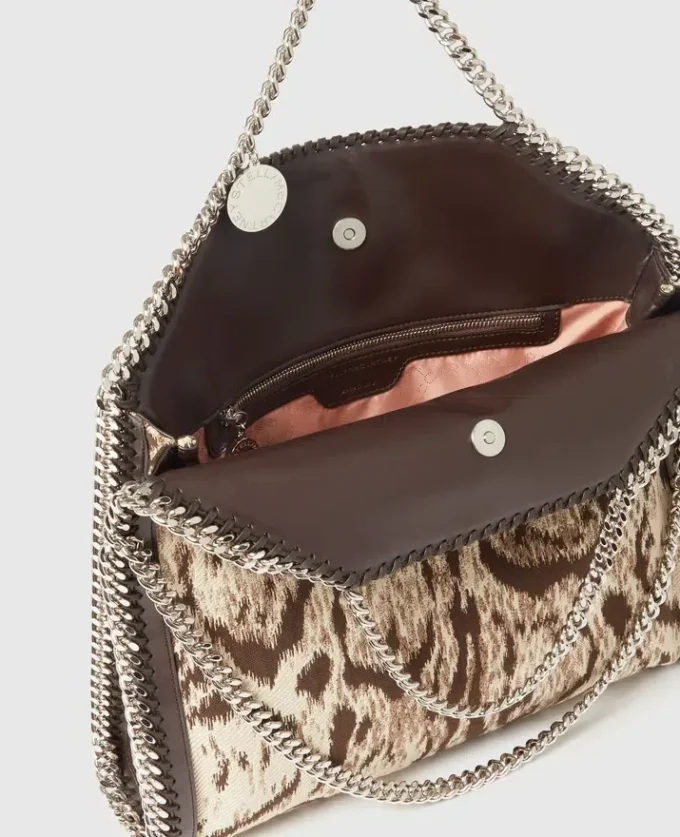 Falabella Cloud Leopard Fold-Over-Tasche
