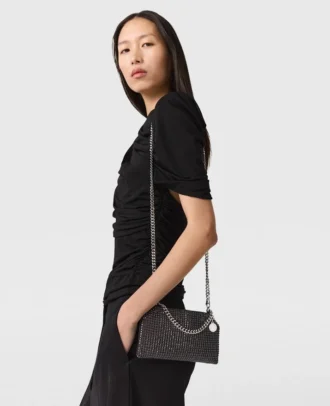 Falabella Crystal Mesh Umhängetasche Falabella Crystal Mesh Umhängetasche