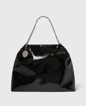 Falabella Drawstring Patent Tote Bag Falabella Drawstring Patent Tote Bag