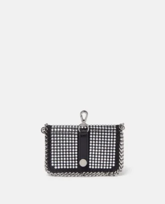 Falabella Kristall-Kartenetui mit Kette