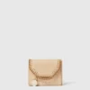 Falabella Metallic Tri-Fold Wallet