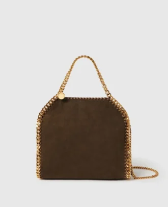 Falabella Mini-Tasche aus Wildleder