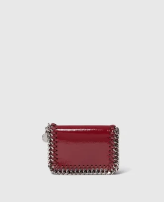 Falabella Patent-Kartenetui mit Reißverschluss
