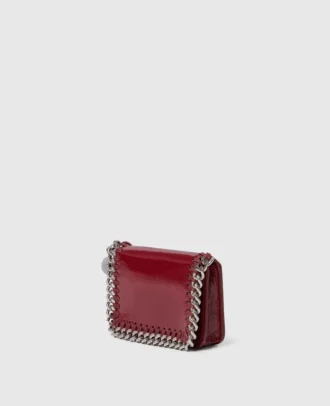 Falabella Patent-Kartenetui mit Reißverschluss