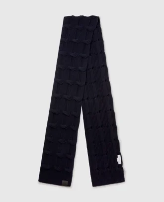 Falabella-Schal mit Zopfmuster