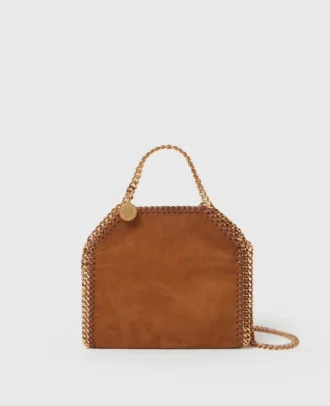 Falabella Tiny Tote Bag aus Wildleder