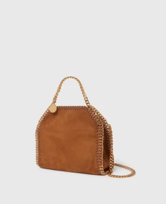 Falabella Tiny Tote Bag aus Wildleder