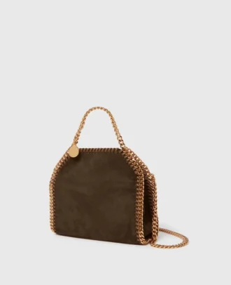 Falabella Tiny Tote Bag aus Wildleder