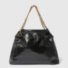 Falabella Tote Bag mit Krokodilprägung und Kordelzug