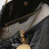 Falabella Tote Bag mit Krokodilprägung und Kordelzug