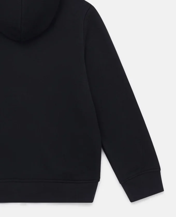 Farbiger Zip-Hoodie