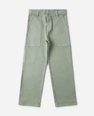 Farblich abgestimmte Jeans mit geradem Bein