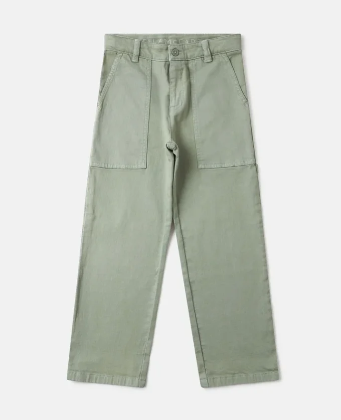 Farblich abgestimmte Jeans mit geradem Bein