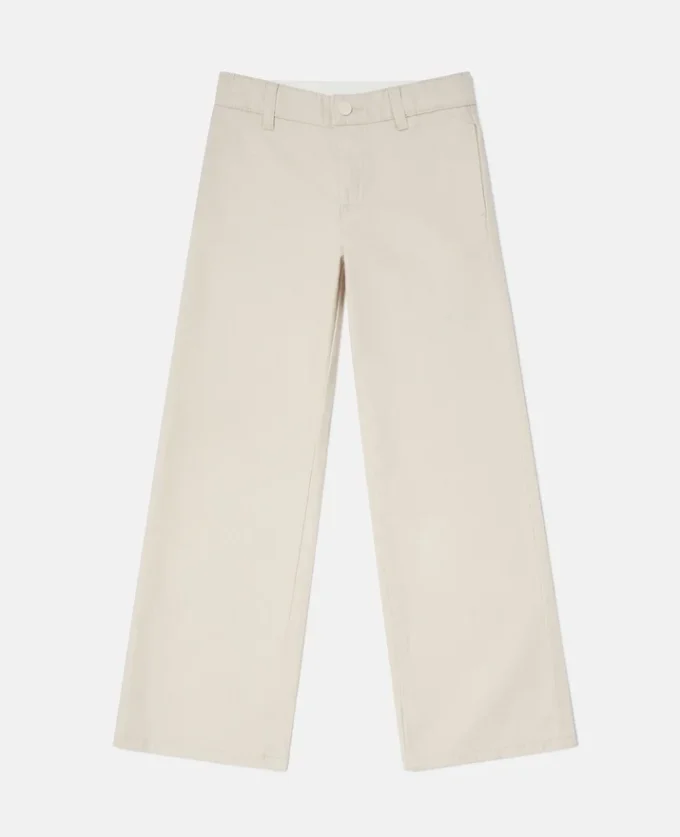 Farblich abgestimmte Jeans mit geradem Bein