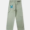 Farblich abgestimmte Jeans mit geradem Bein
