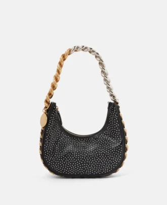 Frayme Mini-Hobo-Tasche mit Reißverschluss