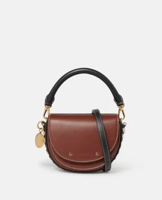 Frayme Schultertasche mit doppelter Klappe