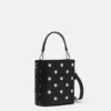Frayme Studded Small Bucket Bag