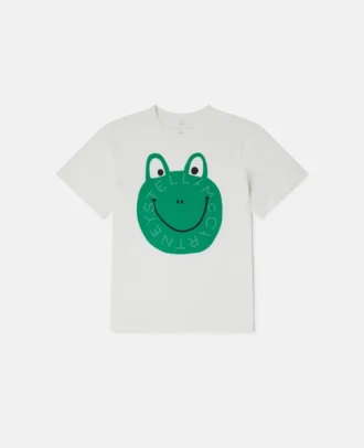 Frog Graphic Rundhals-T-Shirt