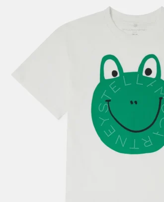 Frog Graphic Rundhals-T-Shirt