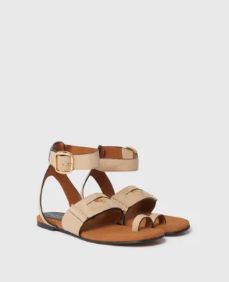 Gaia Sandalen mit Knöchelriemen