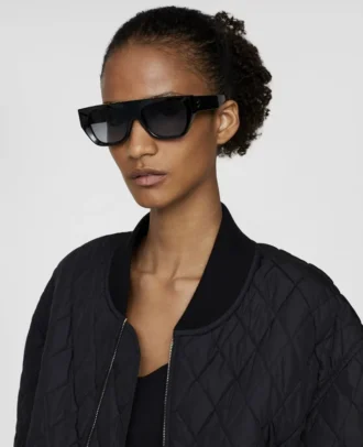 Geometrische Logo-Sonnenbrille