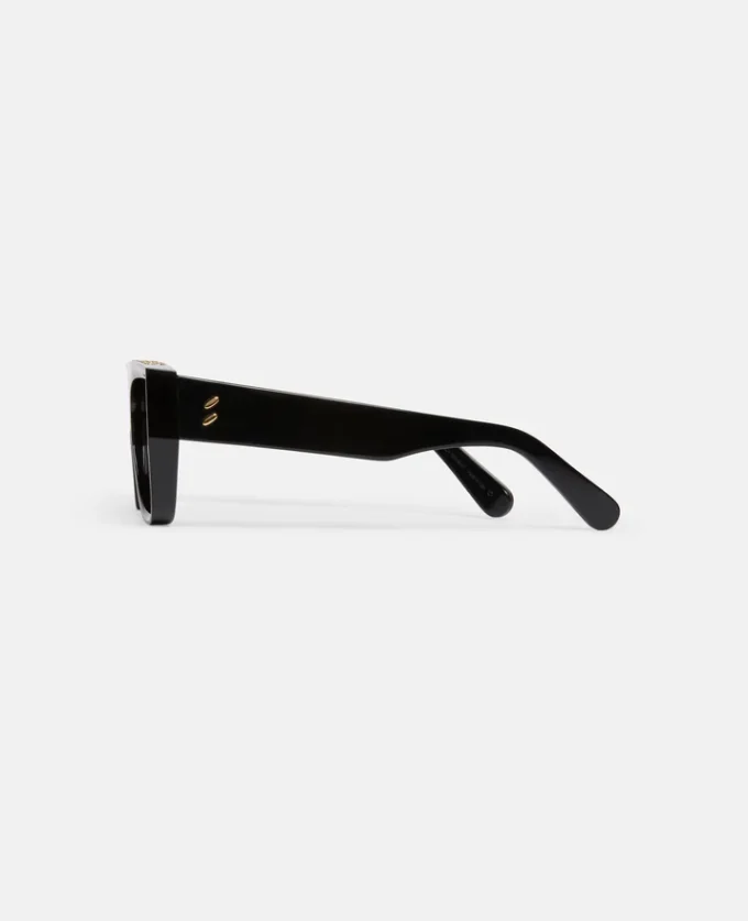 Geometrische Logo-Sonnenbrille