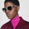 Geometrische Sonnenbrille