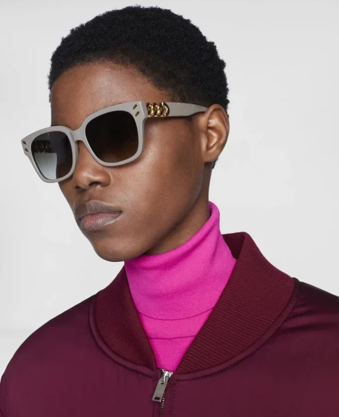 Geometrische Sonnenbrille