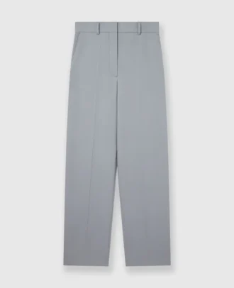 Gerade geschnittene Hose mit niedriger Leibhöhe