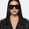 Gerade geschnittene quadratische Sonnenbrille