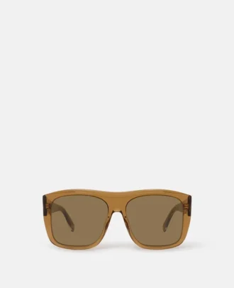 Gerade geschnittene quadratische Sonnenbrille