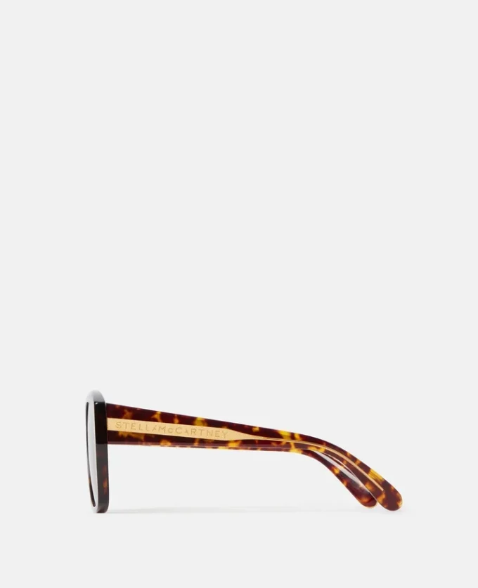 Gerade geschnittene quadratische Sonnenbrille