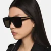 Gerade geschnittene quadratische Sonnenbrille