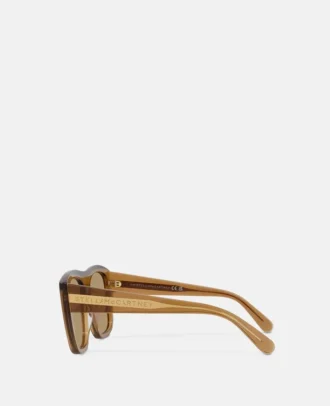 Gerade geschnittene quadratische Sonnenbrille