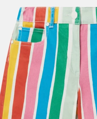 Gestreifte Shorts