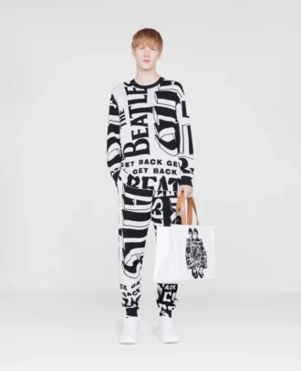 Get Back Strick-Jogginghose